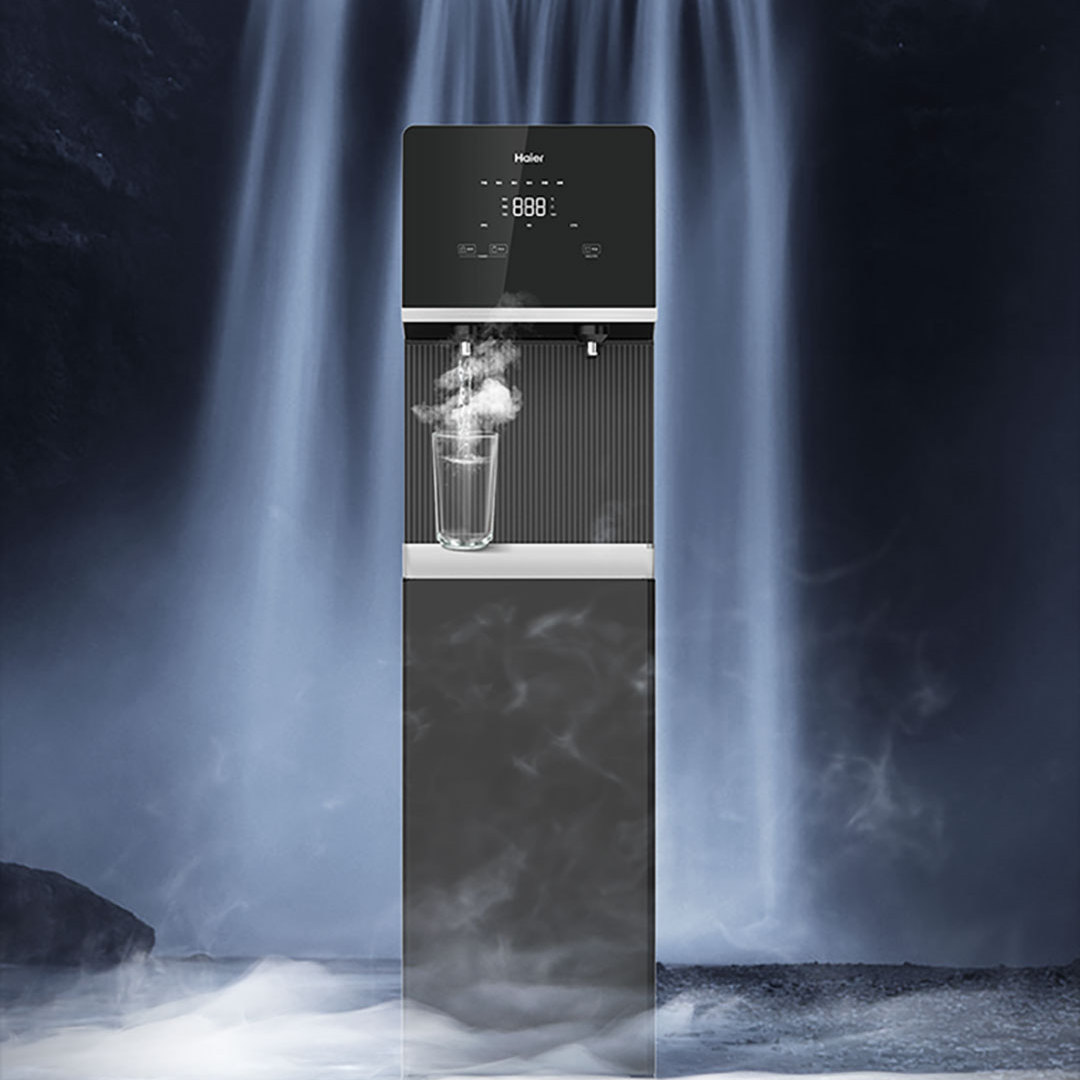 海尔净水器商用直饮加热净饮一体机即热饮水机办公室立式HJR200A