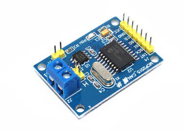 MCP2515 CAN总线模块 TJA1050接收器 SPI协议 51单片机程序例程