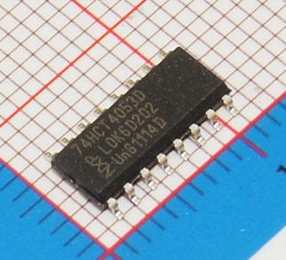 74HCT4053D SOP-16贴片 74HCT4053 进口多路复用器/分解器