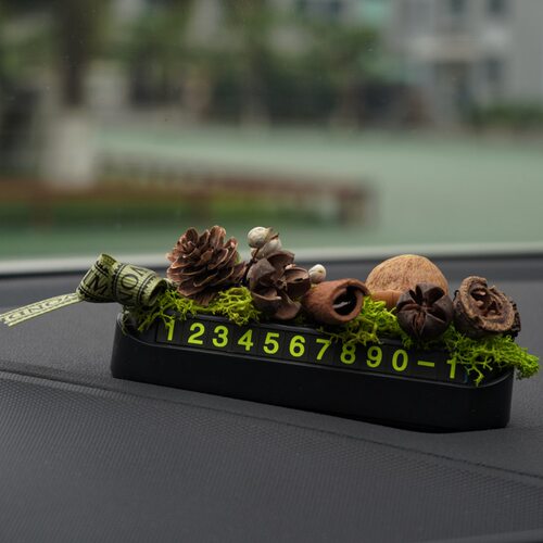 汽车临时停车牌车载挪车电话号码牌创意个性车内装饰用品大全摆件