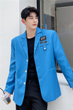21年秋季新款三色港风ins潮流个性休闲宽松韩版西服TF67-P125，男装西服，星座1304（原C205）