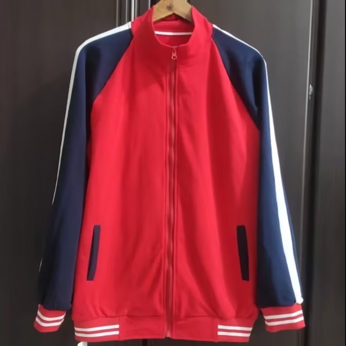 运动休闲外套上衣长袖纯棉校服