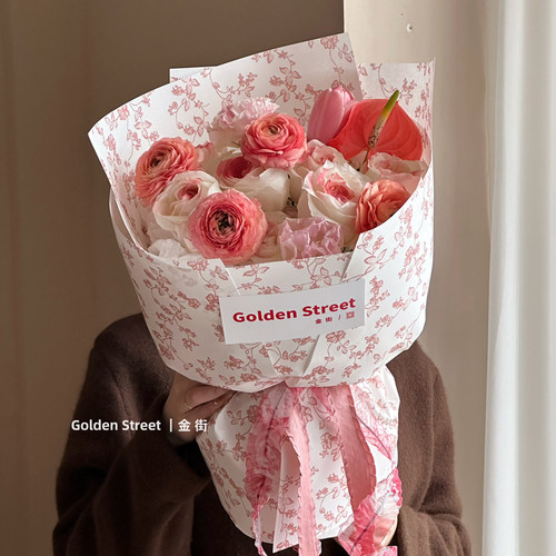 花喜爱繁花艺术纸防水纸网红款