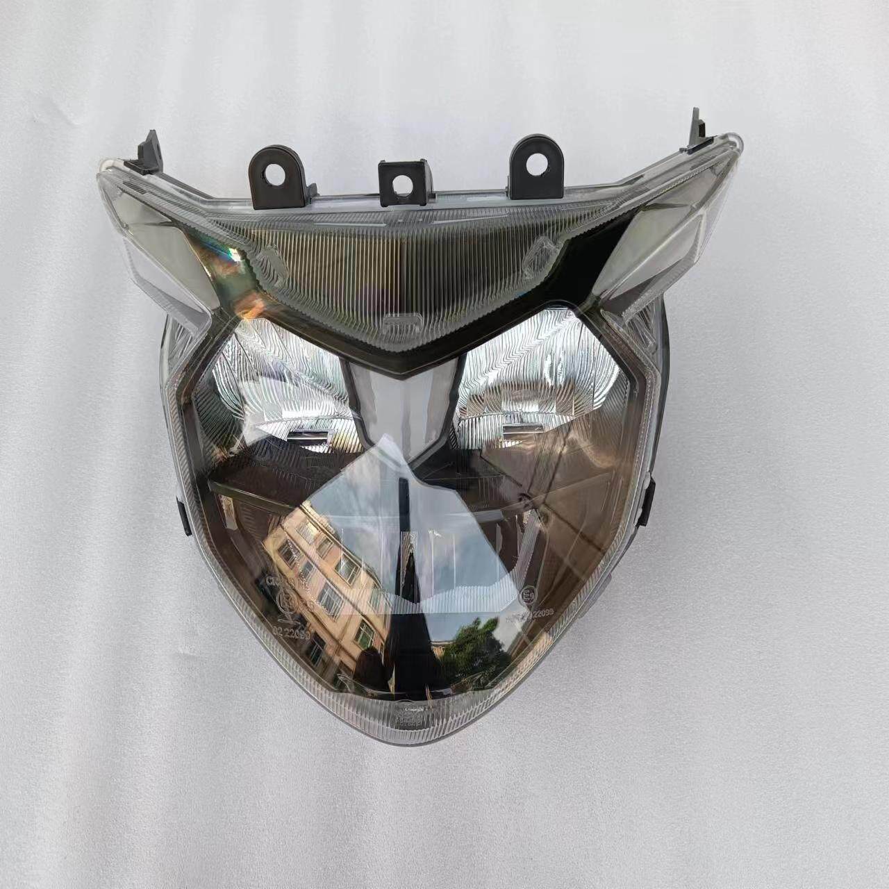 豪进HJ150-15A凌肯LK150-15A街跑EVO摩托车配件二代前大灯前照灯