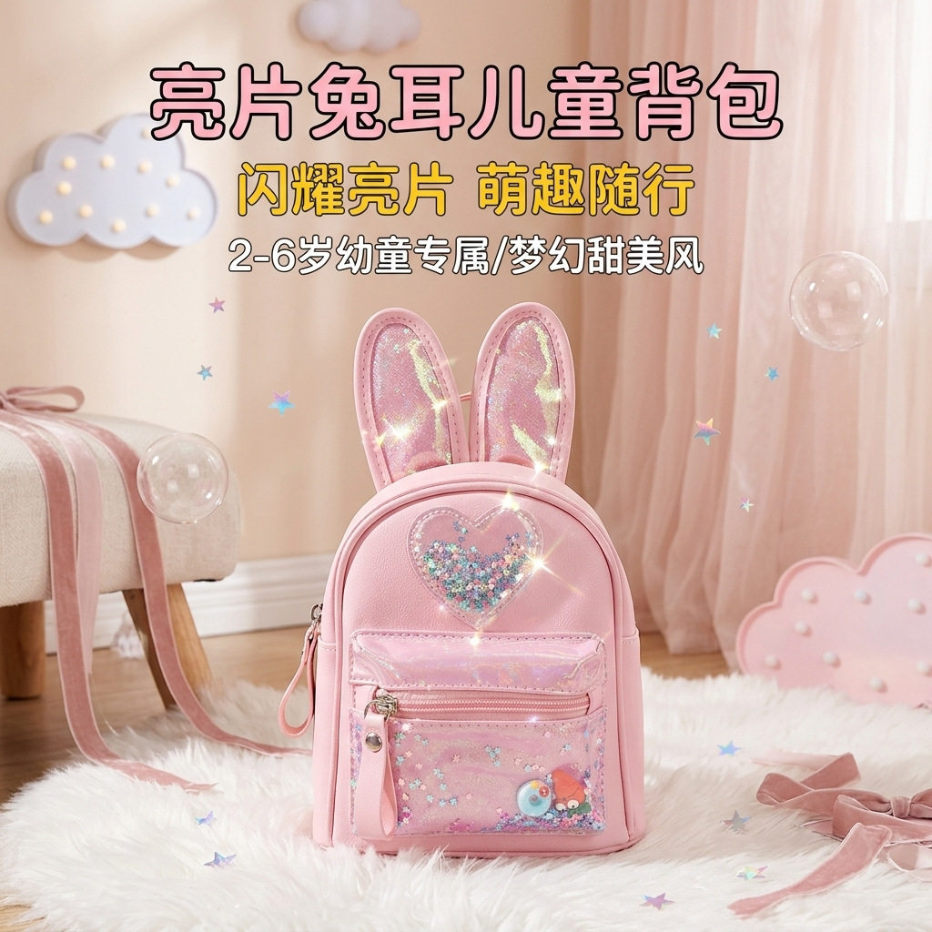女童新款出游背包儿童迷你小书包