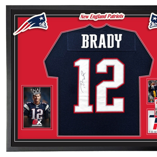 新英格兰爱国者队 汤姆布雷迪 布拉迪 亲笔签名橄榄球服 SA证书To