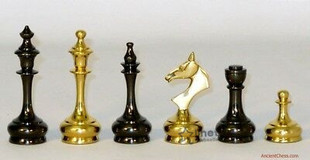 bss摆件收藏客厅装 代购 棋子37 现代风格 饰 固体黄铜国际象棋时尚