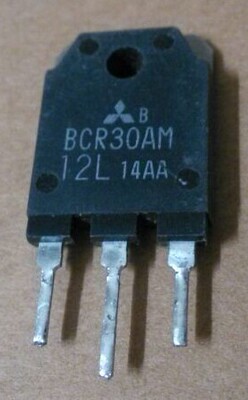 拆机双向可控硅 BCR30AM12L BCR30AM 30A 600V 实价格 可直拍
