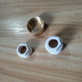 即热电热水龙头配件下进水侧进水外壳长头阀芯锁紧螺母帽塑料阀盖