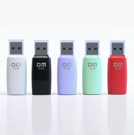 大迈（DM）4G USB2.0 U盘PD203投标优盘 招标小容量电脑u盘4g正品