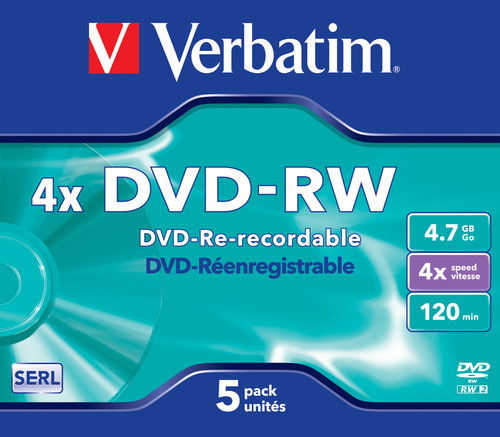 威宝4X单片装DVD-RW 可擦写 空白 刻录光盘 特价