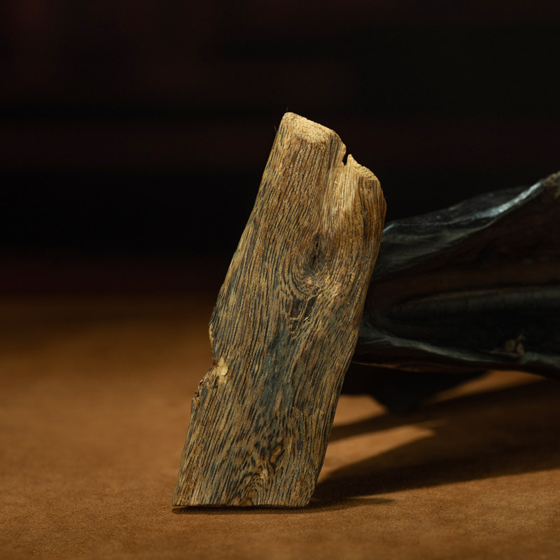 白奇楠之王〓越南芽庄大尺寸白奇楠沉香随型平安无事牌随身香牌