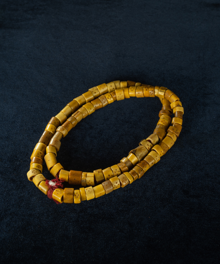 清代藏传密宗老佛珠天然老料殊胜空行母化现满Z点素珠老念珠佛珠