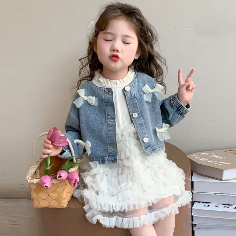 女童春装牛仔外套2026新款儿童外穿百搭上衣春秋季洋气时髦小女孩,童装/婴儿装/亲子装,儿童牛仔外套,淘宝优惠券,粉丝福利购,淘宝优惠卷