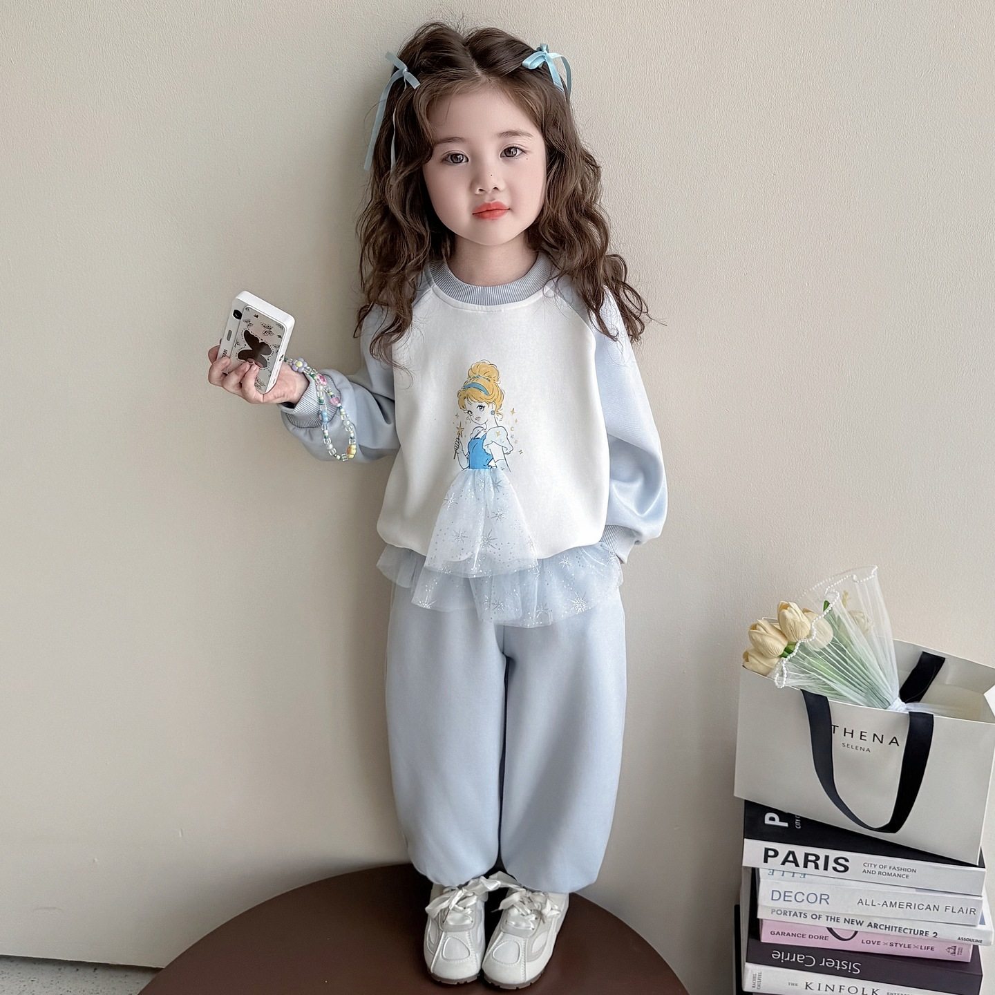 女童春秋款套装2026新款小女孩宝宝春季洋气卫衣开春衣服儿童春装,童装/婴儿装/亲子装,儿童运动套装,淘宝优惠券,粉丝福利购,淘宝优惠卷