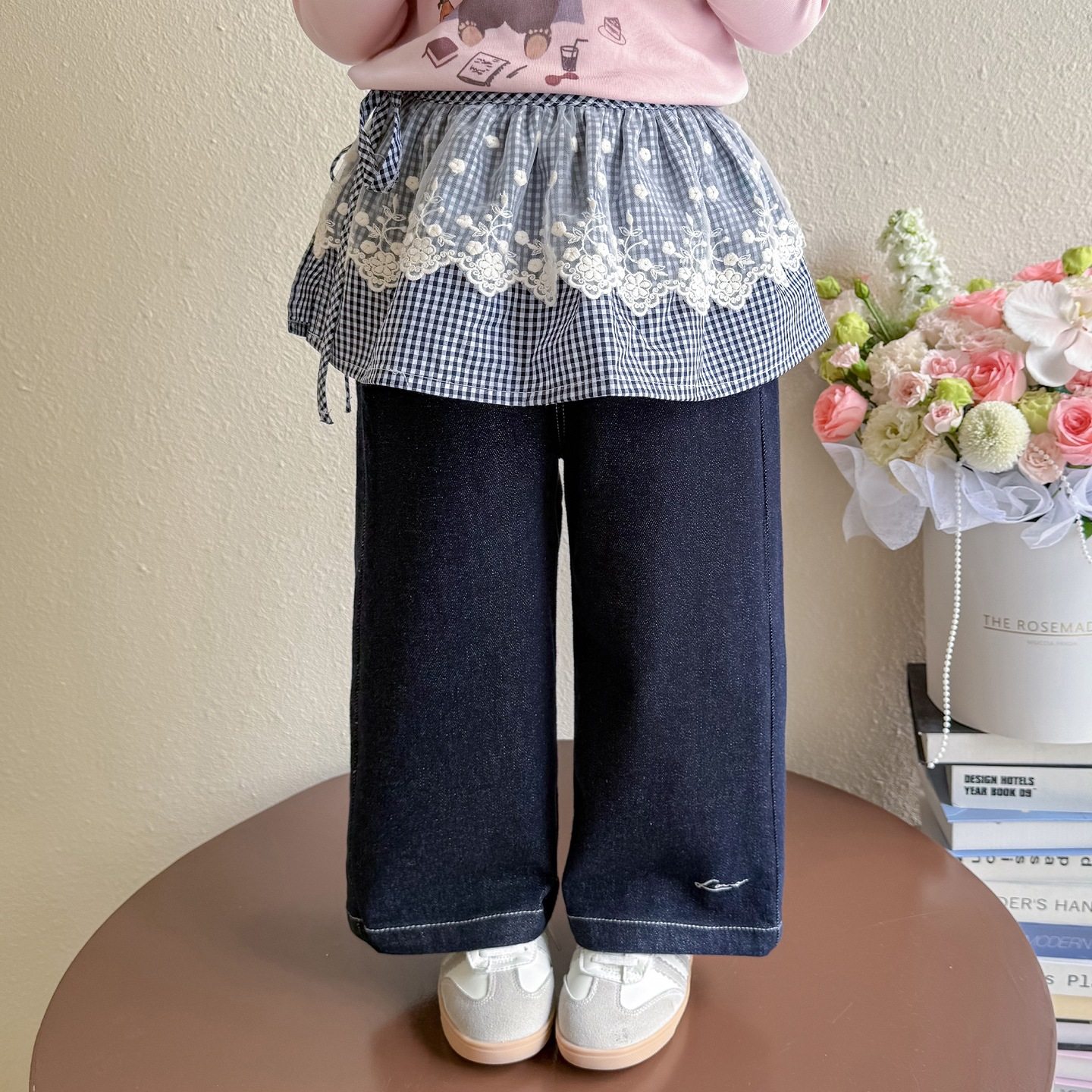 女童牛仔裤春秋款2026新款儿童宝宝阔腿裤洋气时髦超好看韩系裤子,童装/婴儿装/亲子装,儿童牛仔裤,淘宝优惠券,粉丝福利购,淘宝优惠卷