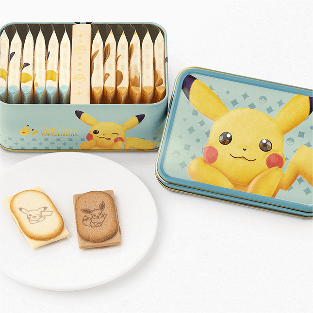 日本東京香蕉皮卡丘饼干限定礼盒
