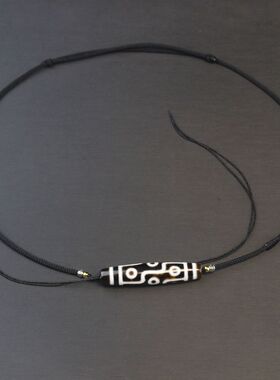 天珠横穿挂绳可调节小挂件