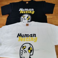 重磅潮牌HumanMade联名机器人印花竹节棉圆筒日系短袖T恤男女均可
