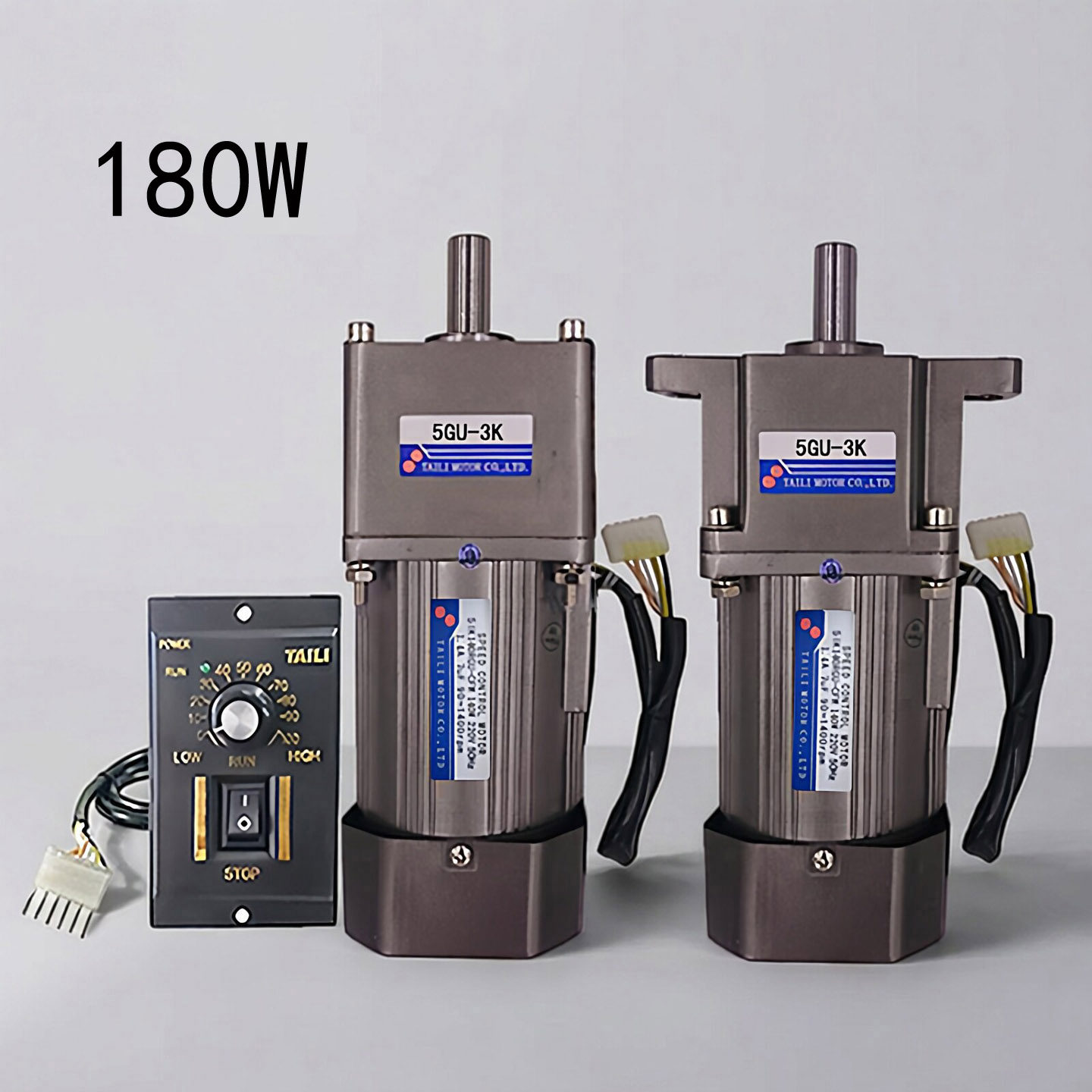 台力180W调速电机马达交流220V齿轮减速箱5GU3K-250K单相三相可逆