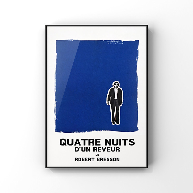 梦想者四夜罗伯特布列松电影海报卧室宿舍墙面挂画墙贴