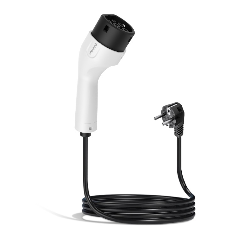 新能源电动汽车充电枪随车充便携式欧标美标TYPE2跨境3.5kw/16A