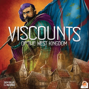 【大公鸡桌游】Viscounts of the West Kingdom 西国子爵英文正版