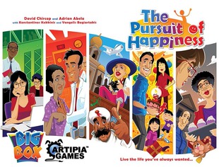 【大公鸡桌游】The Pursuit of Happiness Big Box追求幸福人生EN