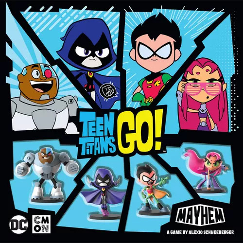 【大公鸡桌游】Teen Titans GO! Mayhem少年泰坦大乱斗英文现货