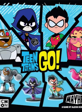 【大公鸡桌游】Teen Titans GO! Mayhem少年泰坦大乱斗 英文 现货