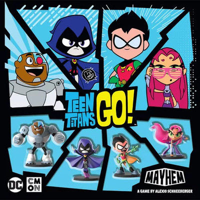 【大公鸡桌游】Teen Titans GO! Mayhem少年泰坦大乱斗 英文 现货