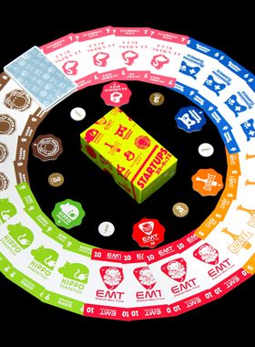 【大公鸡桌游】Startups 初始公司 英文正版现货 Oink Games
