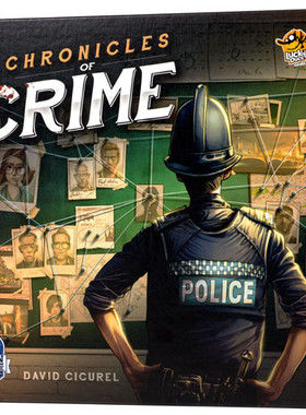 【大公鸡桌游】Chronicles of Crime 推理事件簿 英文 正版 现货