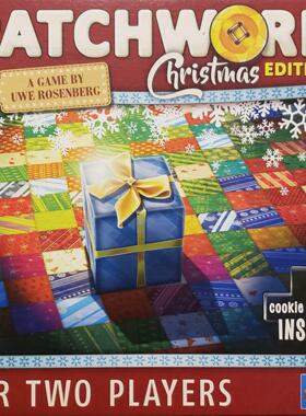 【大公鸡桌游】PATCHWORK Christmas拼布圣诞节限定英文正版现货