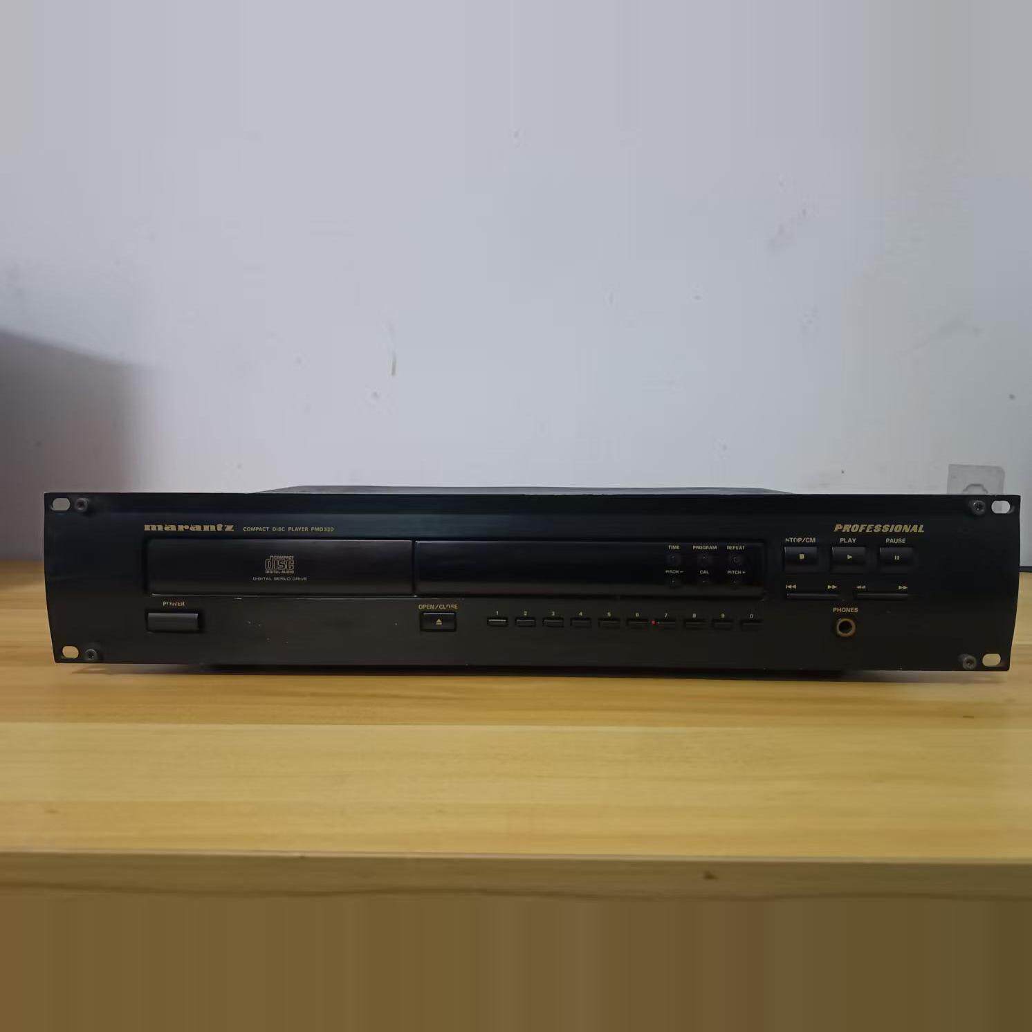 日本原装马兰士PMD320录音棚广播电台专用音乐CD机无损音源播放器