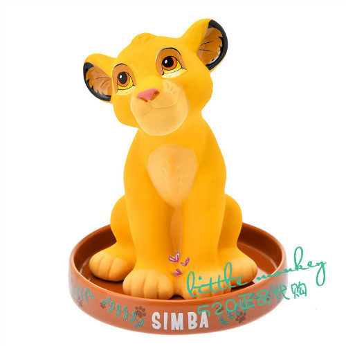 日本代购 狮子王 辛巴 可爱陶瓷不需插电物理加湿器摆件