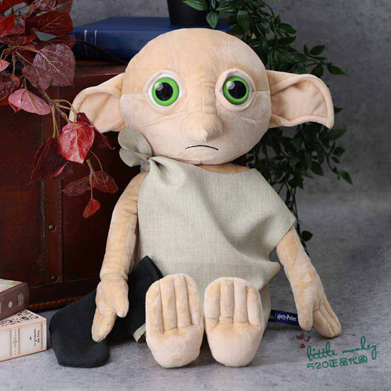 日本代购 哈利波特 精灵 多比 可爱毛绒公仔布娃娃玩偶
