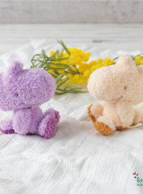 日本代购 snoopy史努比 小黄鸟 紫色 黄色 可爱毛绒公仔娃娃挂件