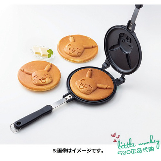 日本代购 精灵宝可梦 皮卡丘 可爱 煎锅 煎饼锅 薄饼锅