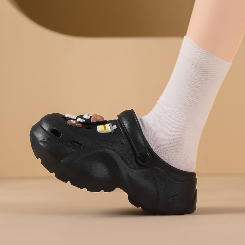 舒适轻质网红踩屎感女款洞洞鞋