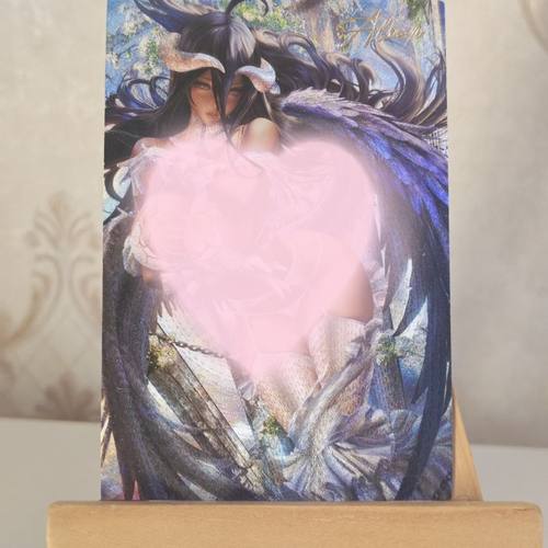 不死者之王 雅儿贝德 半粗闪折光闪卡 同人 86*59MM尺寸