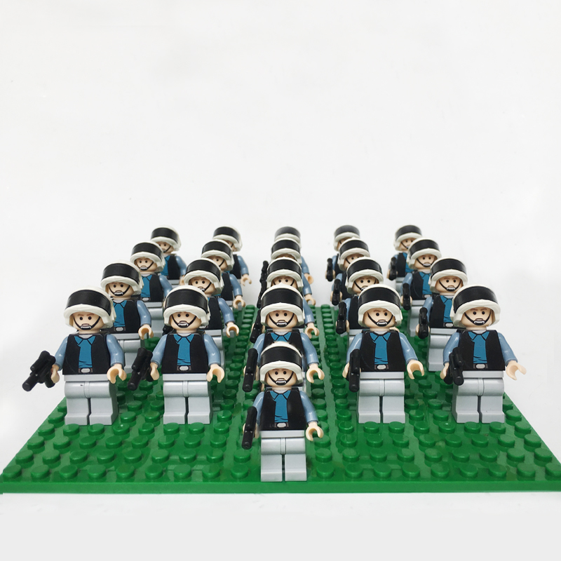 星战霍斯反抗军驾驶员小人仔积木