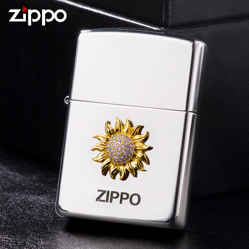 Zippo户外防风煤油打火机
