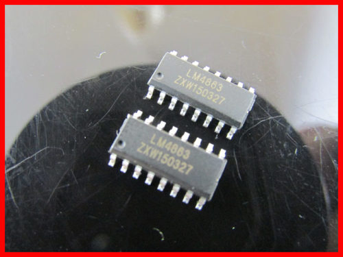 全新原装 LM4863 PAM8406 SOP16封装