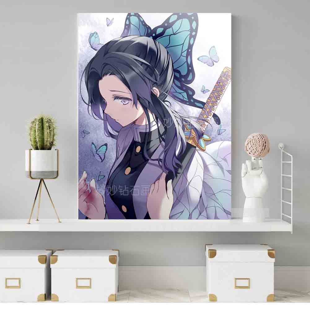 鬼灭之刃蝴蝶忍钻石画