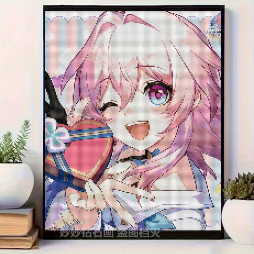 星穹铁道三月七贴钻石画diy成人女生手工女孩砖石十字绣StarRail