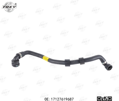 5适应5系F10 F11 F18水箱副水壶下软管17127619687