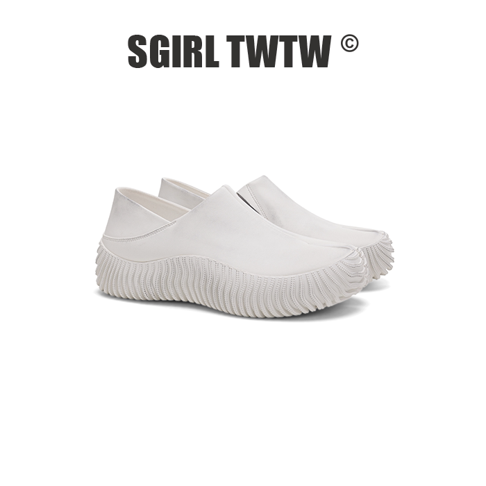 C678-1 SGIRL TWTW时尚厚底外穿包头分趾女款百搭休闲懒人半拖鞋图片