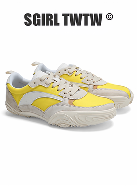 E511-5 SGIRL TWTW 厚底老爹鞋春季新款透气拼色百搭运动休闲鞋女