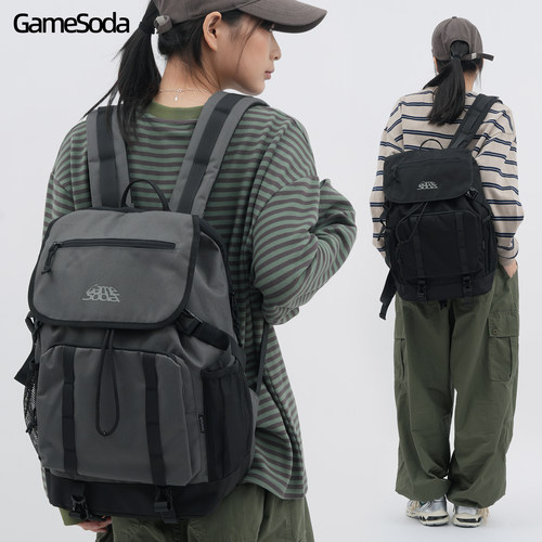GameSoda电玩汽水户外运动双肩包